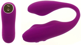 Silikon Paarvibrator Partnervibrator mit fernbedienung, 30 Programmen - 1
